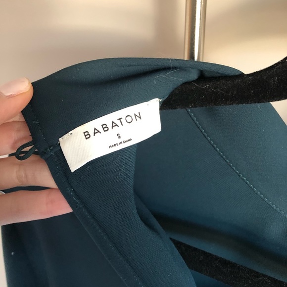 ARITZIA BABATON Granados Blouse - Forest Green - Picture 8 of 9